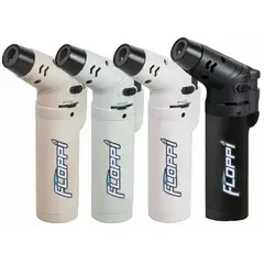 APOLO - Soplete Flameador Encendedor Mediano Recargable Giratorio