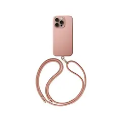 UNIQ - Case Estuche Coehl compatible con Iphone 16 Pro Creme Rosado