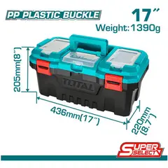 TOTAL - Caja Herramienta 17 Plastica Super Select