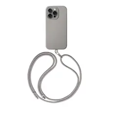 UNIQ - Case Coehl Creme Color Gris compatible con iPhone 16 Pro