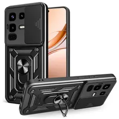 GENERICO - Funda Case Protector Slider Compatible Infinix Note 50 Pro Negro