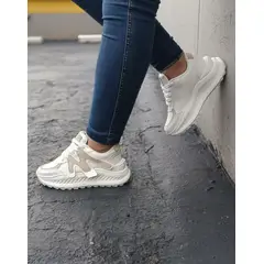 URBAN PLUS - TENIS PARA MUJER BLANCO