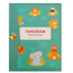 JUGANDO Y EDUCANDO - Juego Didáctico Libro Tangram Magnético Para Niños
