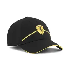 PUMA - Gorra Marca Ferrari Race Baseball Original Negro Hombre