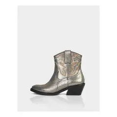 STIVALI - Botin texana Alamo Cuero Folia Plomo
