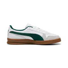 PUMA - Tenis Deportivos Indoor Original Blanco/Verde Hombre