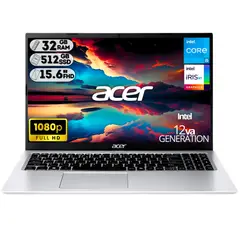 ACER - PORTATIL A315-59-57WM INTEL CORE I5 1235U SSD 512GB /RAM 32GB 15.6 FULL HD