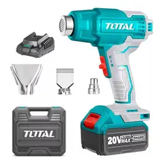 TOTAL - Pistola De Calor Inalámbrica Bat+ Carg