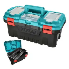 TOTAL - Caja Herramienta 20 Cierre plastico