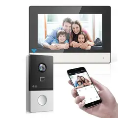 HIKVISION - Kit Videoportero IP Ds-kis603p(c) Monitor 7