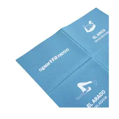 SPORTFITNESS - Colchoneta Yoga Plegable Cómoda Y Fácil De Transportar