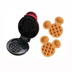 GENERICO - Waflera Mini Personal Mickey Guaflera Mouse Antiadherente
