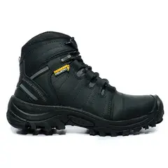 GENERICO - Bota Industrial Cuero Negro Origen Danger Pro