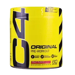 CELLUCOR - Pre entreno C4 Original Fruit Punch 60 servicios