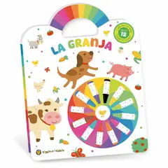 JUGANDO Y EDUCANDO - Libro Didáctico Para Colorear La Granja Para Niños