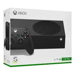 MICROSOFT - Xbox Series S 1TB Black Potencia Compacta de Nueva Generación