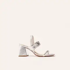 MARIO HERNANDEZ - Sandalias Belén Plata Brisabonita