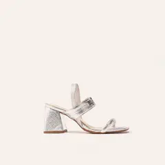 MARIO HERNANDEZ - Sandalias Belén Plata Brisabonita