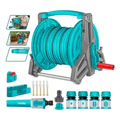 TOTAL - Manguera De Pvc 12 X 20mt + Accesorios