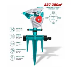 TOTAL - Aspesor De Riego Jardin Giratorio 360 34