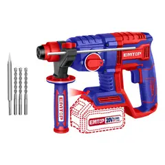 TOTAL - Rotomartillo inalambrico 20v Sds Plus Emtop no incluye bateria