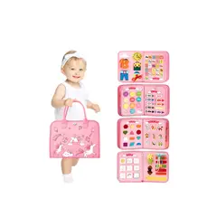 GENERICO - Libro didactico montessori rosa
