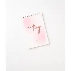 MELISSA ESCOBAR - Para hoy , mi diario financiero, blanco rosa, 2025