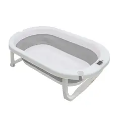 BEBESITOS - BAÑERA PLEGABLE CON TERMOMETROS Y ACCESORIOS DE BAÑO