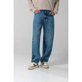KOAJ - Pantalon jean, fit contemporáneo, ultra tendencioso. co Hombre