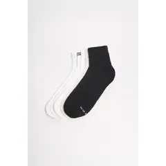 KOAJ - Paquete de medias X5 unicolores cortas para hombre cuen Hombre
