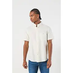 KOAJ - Camisa para hombre con cuello button down unicolor con Hombre
