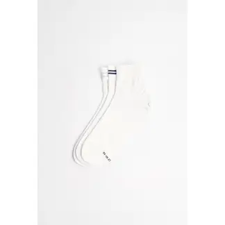 KOAJ - Paquete de medias cortas X3 unicolores a rayas Hombre