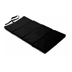 IKSA - Colchoneta Plegable Negra De Camping Grande 180x60x5