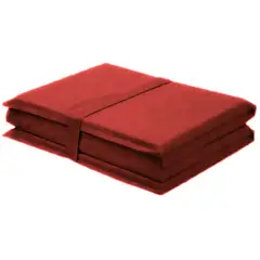 IKSA - Colchoneta Plegable Roja De Camping Grande 160x60x4