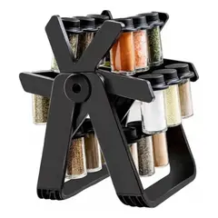 GENERICO - Porta especiero Genérica 18 en 1 giratorio de plástico