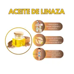 GENERICO - Aceite De Linaza Cocido X 500 Ml