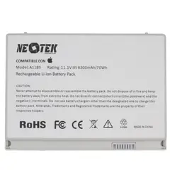 NEOTEK - Batería MacBook A1229 A1189 Homologada Repuesto Laptop