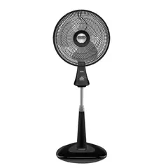SAMURAI - Ventilador Turbo Fresco Pedestal Negro