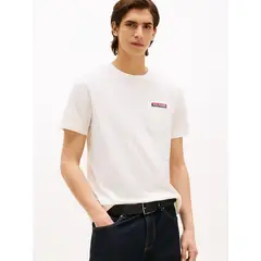 TOMMY HILFIGER - Camiseta blanca Americana Monotype