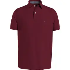 TOMMY HILFIGER - Polo rojo de corte regular