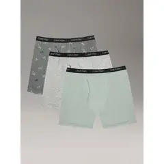 CALVIN KLEIN - Pack gris de 3 bóxers brief para niño