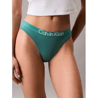 CALVIN KLEIN - Tanga celeste – Maximum Cotton