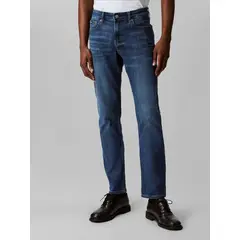 CALVIN KLEIN - Jeans azul slim high stretch
