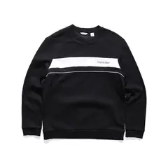 CALVIN KLEIN - Saco negro con logo estándar