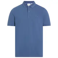 CALVIN KLEIN - Polo azul elástico grindle