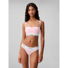 CALVIN KLEIN - Tanga rosada - modern cotton