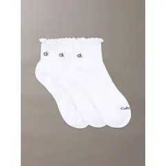 CALVIN KLEIN - Pack blanco de 3 medias cushion