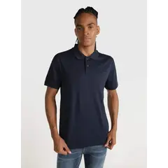 CALVIN KLEIN - Polo azul soli liqui
