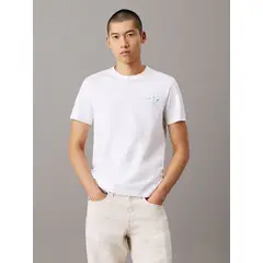 CALVIN KLEIN - Camiseta blanca con logo