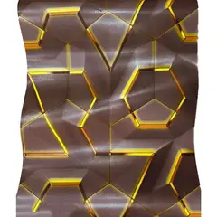 GENERAL - Papel Vinilo Adhesivo De 10 M X 45 Cm Efecto 3D
